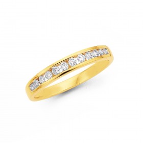9ct-Diamond-Eternity-Ring-TDW26ct on sale