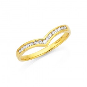 9ct-Diamond-Band on sale