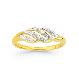 9ct%2C+Diamond+Multi+Wave+Dress+Ring