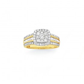 9ct%2C+Diamond+Ring+Total+Diamond+Weight%3D1.00ct