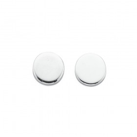 Circle-Studs-in-Sterling-Silver on sale