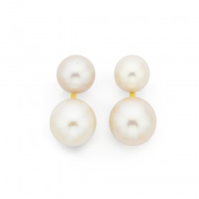 9ct-Pearl-Studs on sale