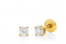 18ct+Screwback+Studs+Total+Diamond+Weight%3D.50ct