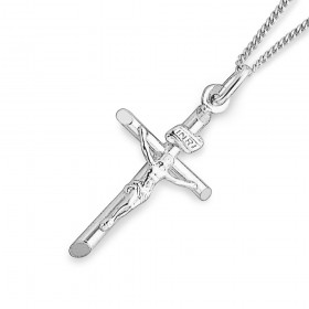 Sterling-Silver-Crucifix-Pendant on sale
