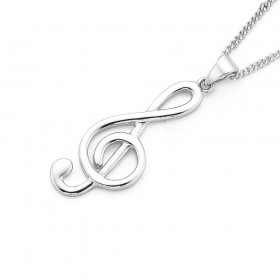 Treble+Clef+Musical+Note+Pendant