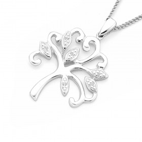 Tree-of-Life-Cubic-Zirconia-Pendant-in-Sterling-Silver on sale