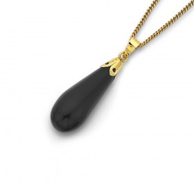 9ct+Onyx+Pendant