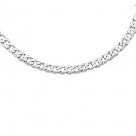 Sterling+Silver+50cm+Curb+Gent%26%23039%3Bs+Chain