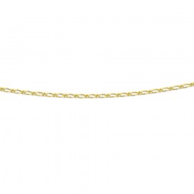 9ct+45cm+Solid+Figaro+1%2B1+Chain