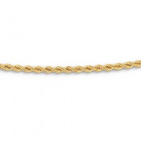 9ct+45cm+Rope+Chain