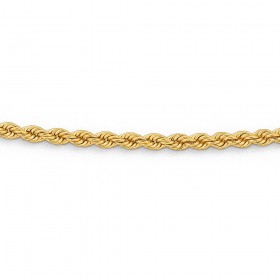 9ct+50cm+Rope+Chain