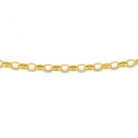 9ct-55cm-Oval-Belcher-Chain on sale