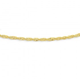 50cm+Singapore+Chain+in+9ct+Yellow+Gold