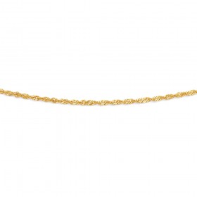 9ct-45cm-Singapore-Twist-Chain on sale