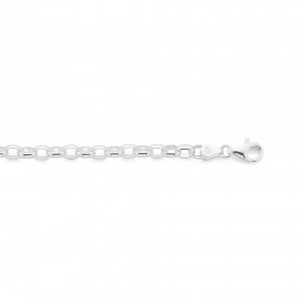Sterling-Silver-19cm-Round-Belcher-Bracelet on sale