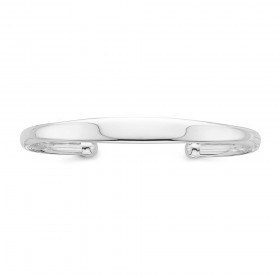 Heavy-Gents-Slave-Bangle-in-Sterling-Silver on sale