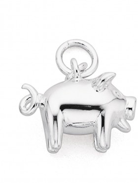 Pig-Charm-in-Sterling-Silver on sale