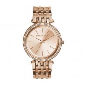 Michael-Kors-Ladies-Darci-Rose-Gold-Stone-Set-Watch on sale