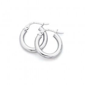 9ct-White-Gold-15mm-Hoops on sale