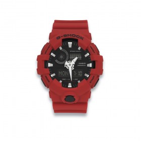 G-Shock+Red+Analogue%2FDigital+200m+WR+Watch+GA700-4A