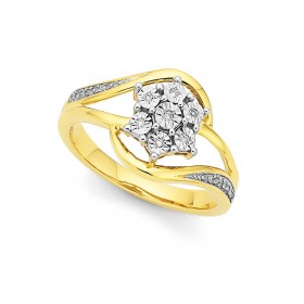 9ct%2C+Diamond+Ring