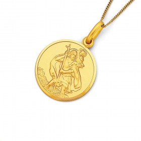 9ct-St-Christopher-Gents-Pendant on sale