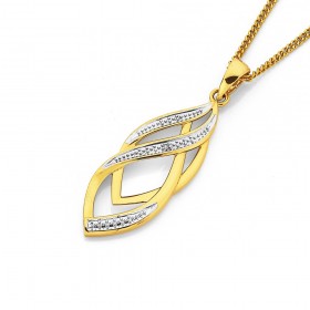 9ct%2C+Diamond+Twist+Pendant