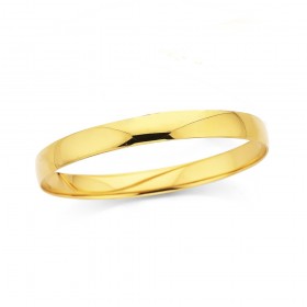 9ct-8x65mm-Solid-Half-Round-Bangle on sale