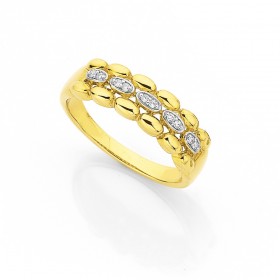 9ct-Diamond-Multi-Link-Ring on sale