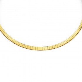 9ct-40-44cm-Two-Tone-Reversable-Omega-Chain on sale