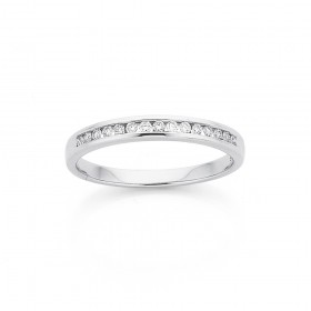 9ct-White-Gold-Diamond-Channel-Band on sale