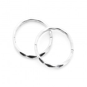 Medium-Facet-Sleepers-in-Sterling-Silver on sale