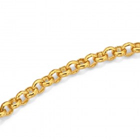 9ct+45cm+Belcher+Chain