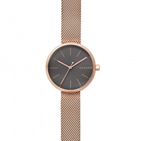 Skagen-Ladies-Signature-Rose-Gold-Bracelet-Watch on sale