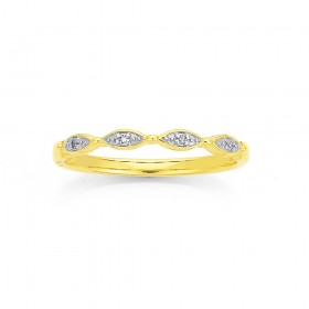 Thin+Rope+Twist+Diamond+Ring+in+9ct+Yellow+Gold