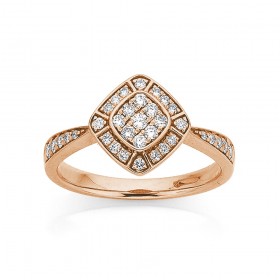 9ct-Rose-Gold-Deco-Style-Ring on sale