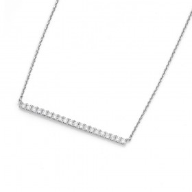 9ct-White-Gold-Linear-Diamond-Necklet-TDW20ct on sale