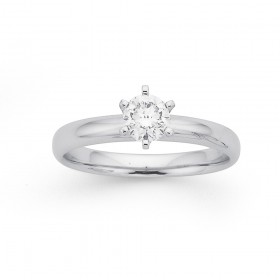 18ct-White-Gold-50ct-Diamond-Solitaire-Ring on sale