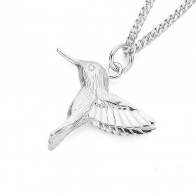 Hummingbird-Charm-in-Sterling-Silver on sale