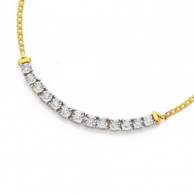 9ct-Miracle-Plate-Diamond-Necklet-TDW34ct on sale