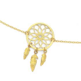 9ct-19cm-Dreamcatcher-Bracelet on sale