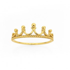 9ct+Tiara+Ring