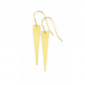 9ct-Spike-Drop-Earrings on sale