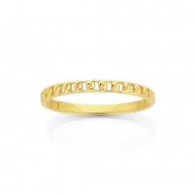 Chain-Link-Stacker-Ring-in-9ct-Yellow-Gold on sale