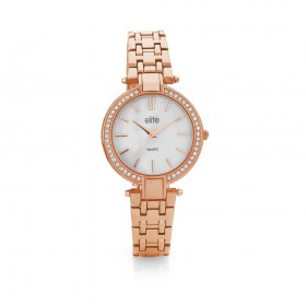 Elite-Ladies-Rose-Tone-MOP-Dial-Watch on sale