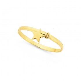 9ct+Hanging+Star+Ring