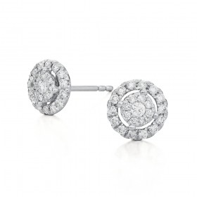 9ct-White-Gold-Diamond-Earrings-TDW35ct on sale