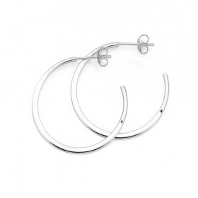 Sterling+Silver+Hoops