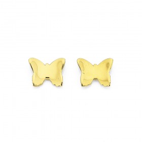 9ct-Butterfly-Studs on sale