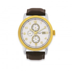 Elite-Gents-Two-Tone-Multidate-100m-WR-Watch on sale